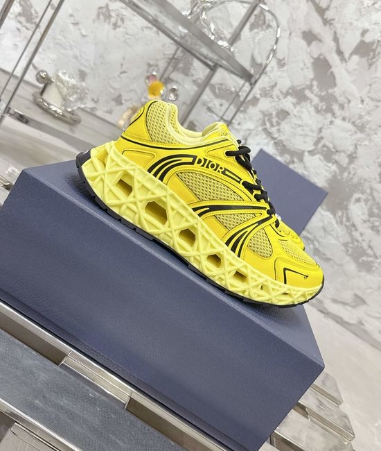Christian Dior CD Stitched Casual Sneakers Breathable Lightweight Premium Footwear
