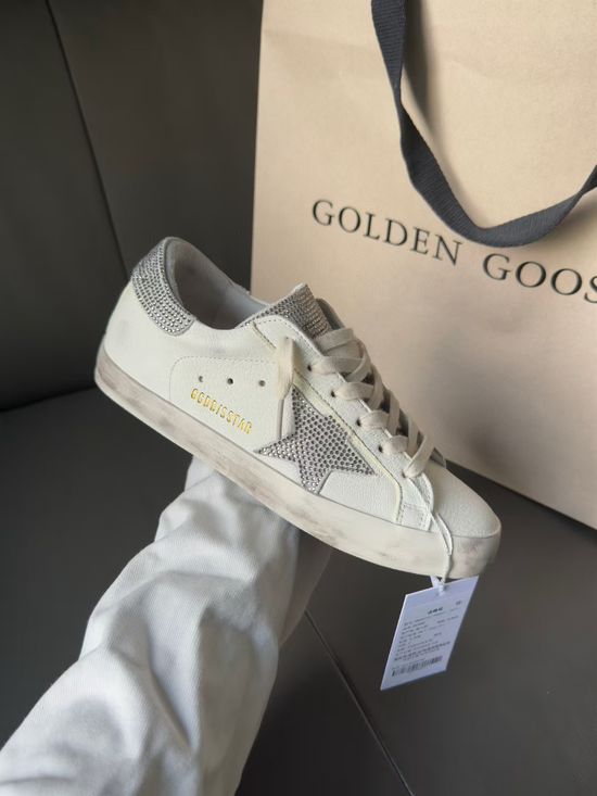 Golden Goose Classic Vintage Distressed Casual Sneakers Comfortable Durable Daily Shoes