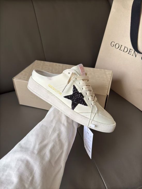 Golden Goose Vintage Distressed Casual Slip On Comfortable Daily Shoes