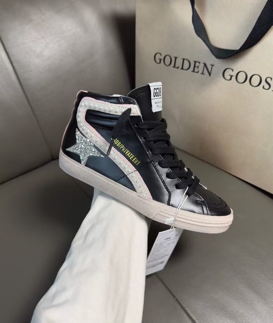 Golden Goose GGDB Premium High Top Vintage Distressed Casual Sneakers