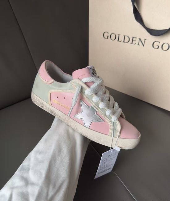 Golden Goose GGDB Premium Casual Distressed Leather Comfortable Daily Sneakers