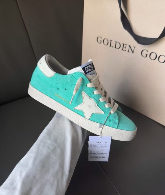 Golden Goose GGDB Vintage Distressed Suede Leather Casual Comfort Sneakers