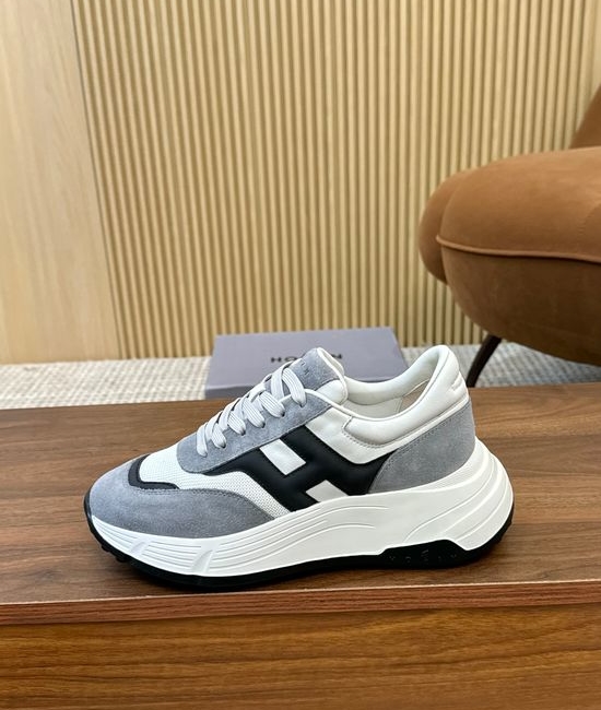 Hogan Comfortable Thick Sole Casual Sneakers with Premium Upper