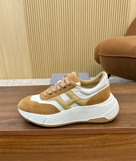 Hogan Comfortable Thick Sole Casual Sneakers with Premium Upper