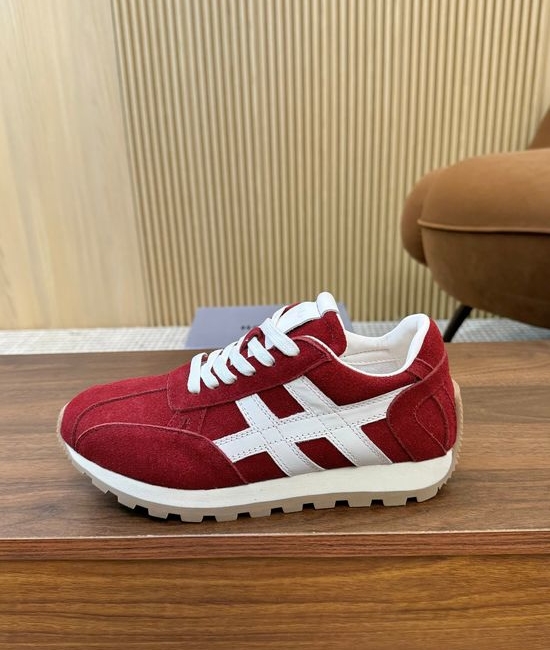 Hogan Vintage Suede Thick Sole Casual Sneakers