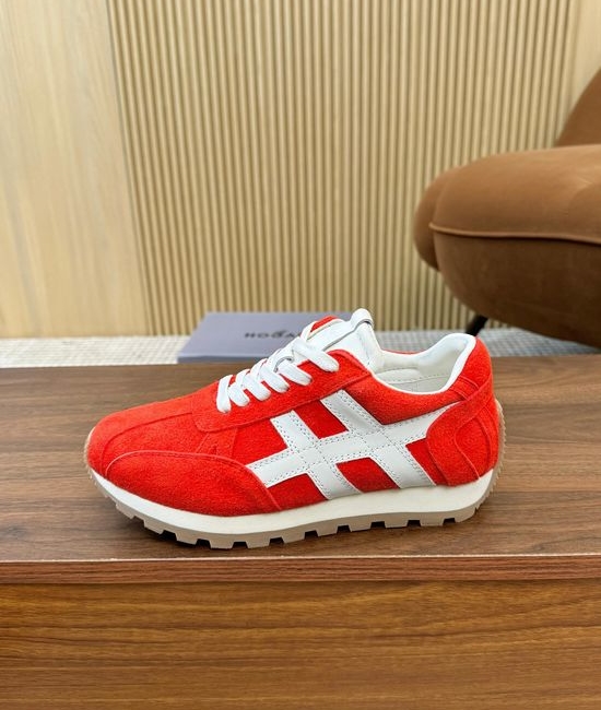Hogan Vintage Suede Thick Sole Casual Sneakers