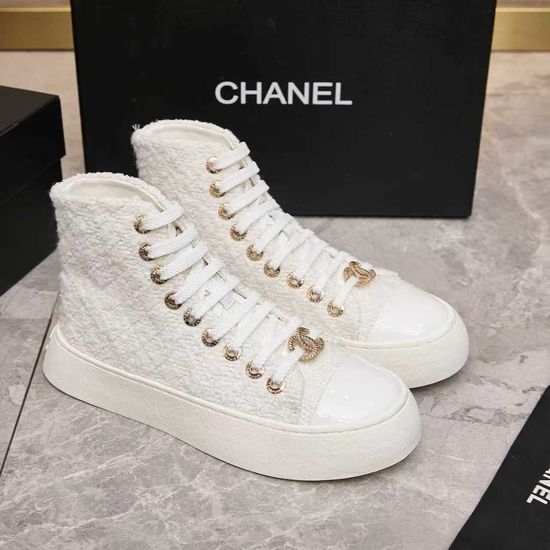 Chanel Fashion Mixed Color Casual Sports Breathable Sneakers