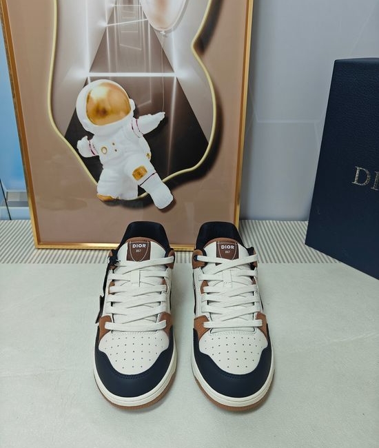 Christian Dior CD Classic Basketball-Inspired Sneakers