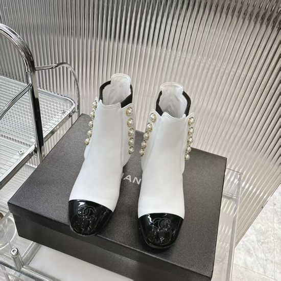 Chanel Quilted Leather Combat Boots Elevated Comfort