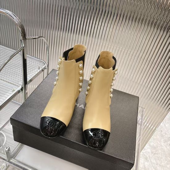 Chanel Quilted Leather Combat Boots Elevated Comfort