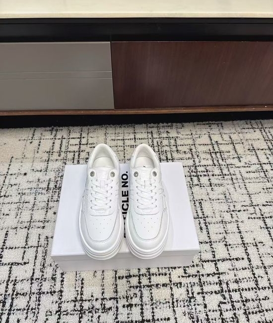 Balenciaga Chunky Platform Casual White Sneakers Height Boosting Comfort Shoes