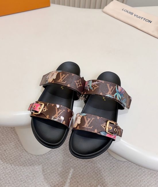 Louis Vuitton LV Lightweight Comfortable Flat Casual Slides
