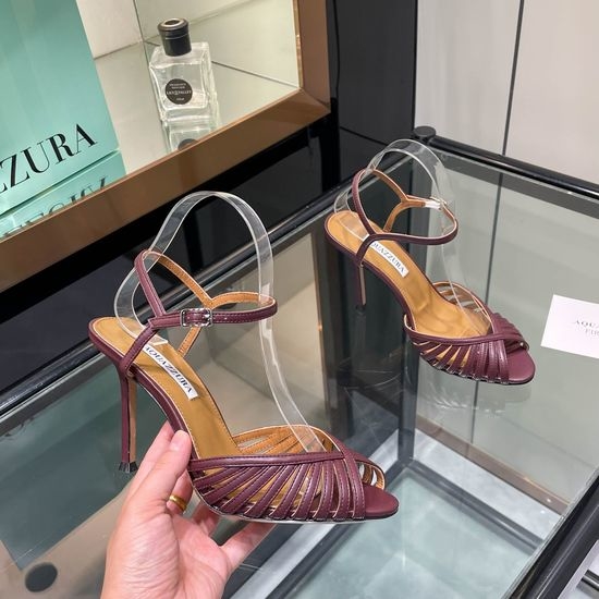 Aquazzura Strappy Stiletto Heel Comfortable Fashion Sandals