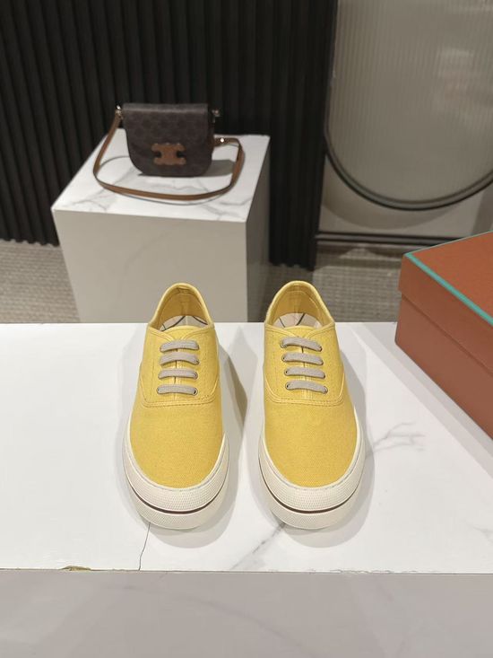 Loro Piana Classic Canvas Casual Shoes Breathable Comfort Daily Footwear