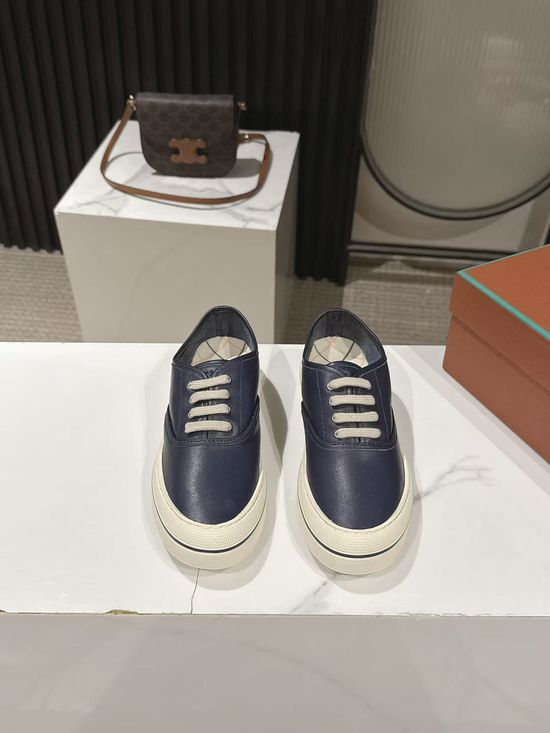 Loro Piana Classic Canvas Casual Shoes Breathable Comfort Daily Footwear