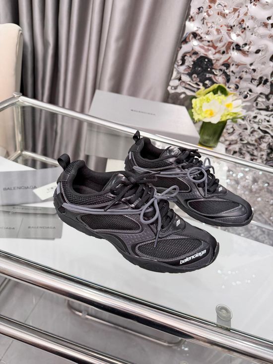 Balenciaga Futuristic Breathable Mesh Thick Sole Casual Sneakers