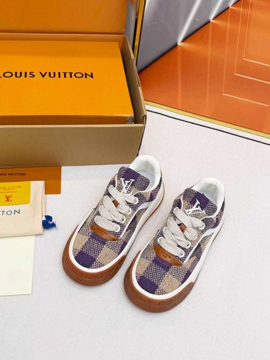 Louis Vuitton Premium Cowhide Durable Comfortable Daily Casual Footwear