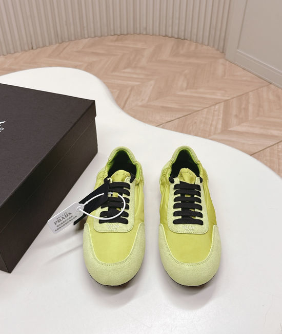 Prada Lightweight Breathable Casual Sneakers Easy Slip On Daily Shoes