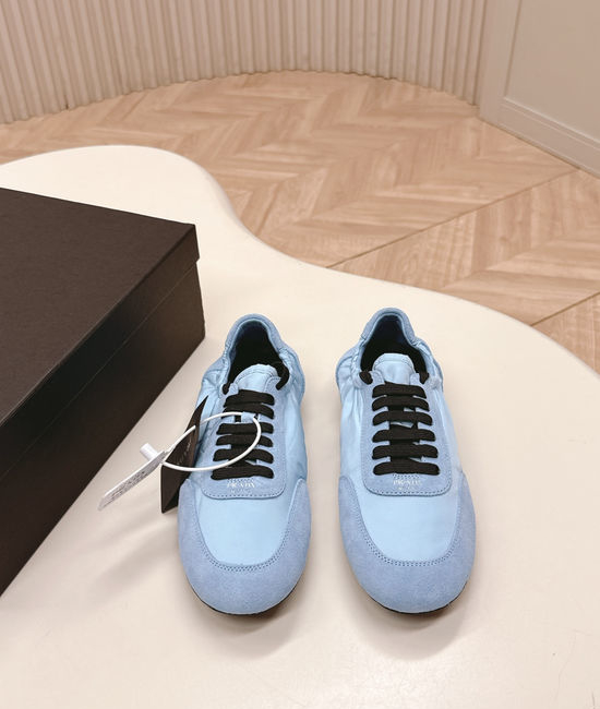 Prada Lightweight Breathable Casual Sneakers Easy Slip On Daily Shoes