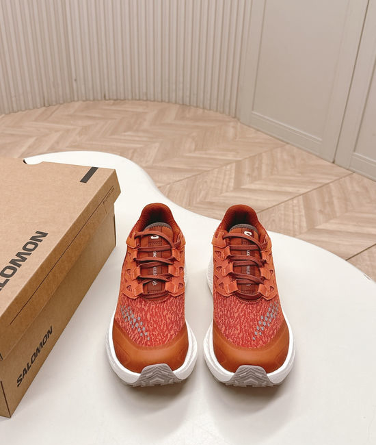 Solomon Off-road Running Sneakers Breathable Upper Supportive Shock Absorbing Sole