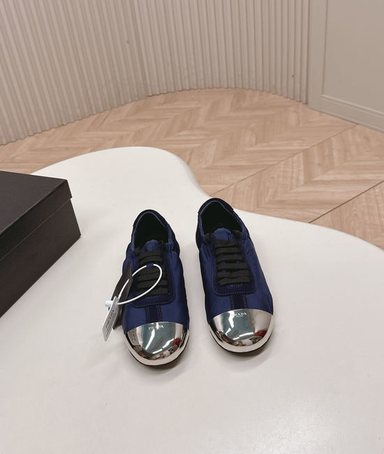 Prada Elegant Cap Toe Mary Jane Shoes Premium Leather Upper