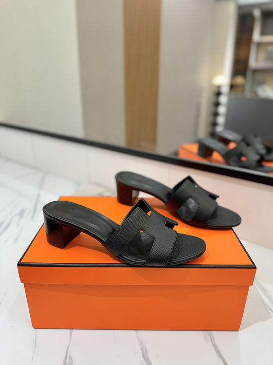 Hermes Epsom Cowhide Leather Comfortable Classic Dress Shoes