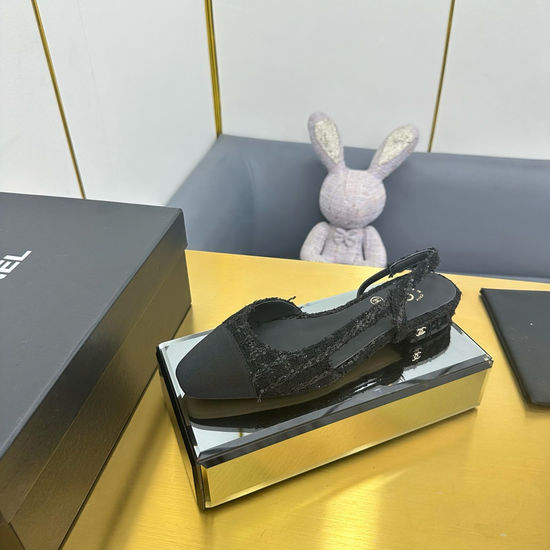 Chanel Classic Suede Leather Lined Soft Ballet Flat Shoes