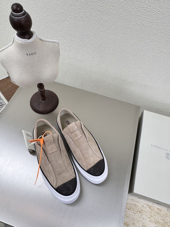 Brunello Cucinelli Classic Suede Casual Comfortable Daily Fashion Footwear