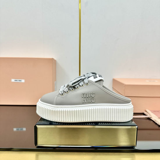 Miu Miu Comfortable Non-Slip Platform Casual Sneakers