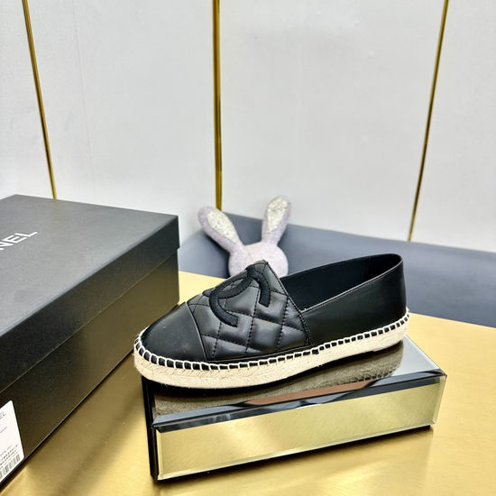 Chanel Classic Espadrilles Slip On Casual Comfortable Shoes