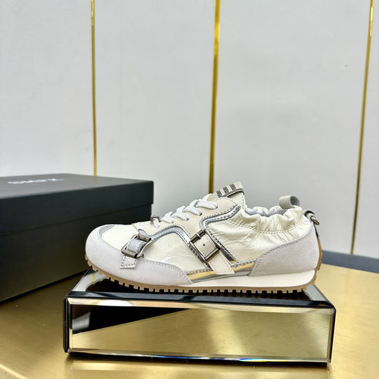 Sugarsu Color Block Casual Trainers with Non Slip Rubber Sole