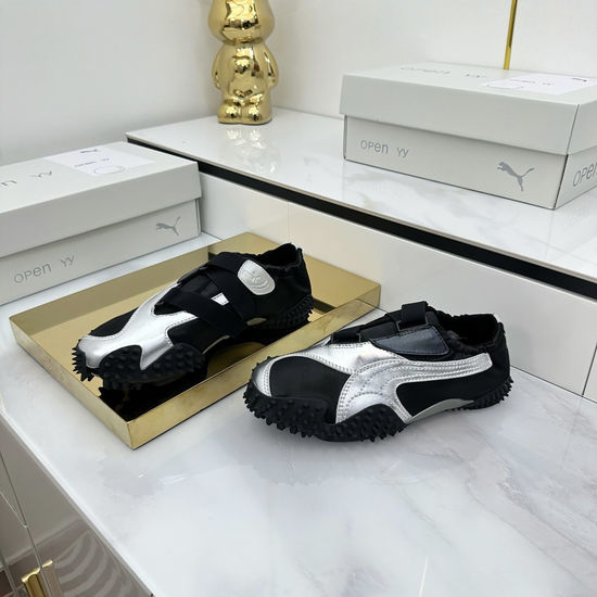 Puma Elegant Ballet-Inspired Slip-On Shoes with Silk Texture