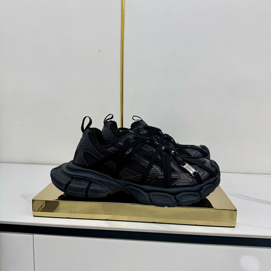 Balenciaga Breathable Mesh Upper Chunky Sneakers With Rubber Sole