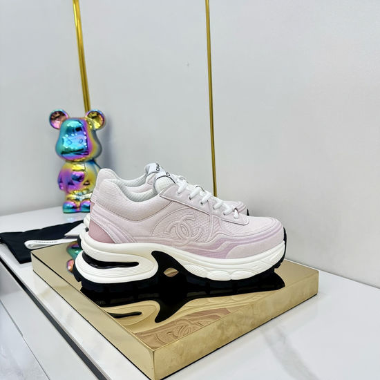 Chanel Classic Two Tone Casual Sneakers Premium Leather Comfortable Shoes