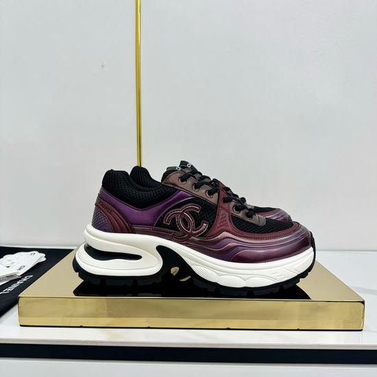 Chanel Classic Two Tone Casual Sneakers Premium Leather Comfortable Shoes