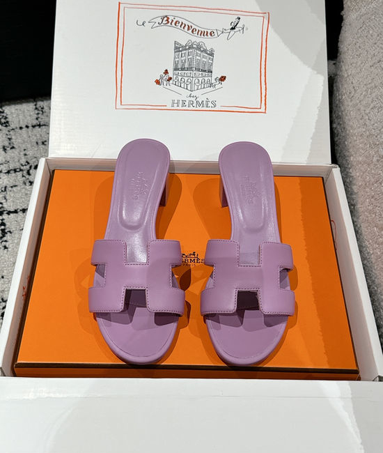 Hermes Embellished High Heel Slide Sandals Premium Quality
