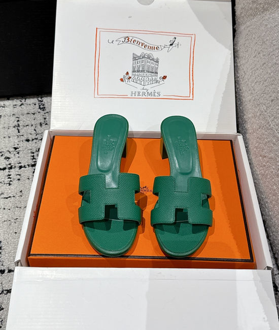 Hermes Embellished High Heel Slide Sandals Premium Quality