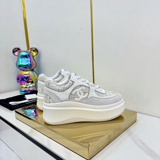 Chanel Classic Embroidered Casual Fashion Comfortable Sneakers
