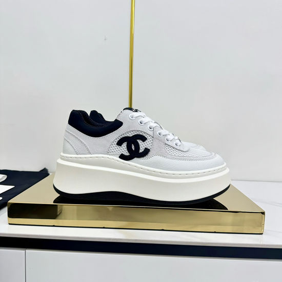 Chanel Classic Embroidered Casual Fashion Comfortable Sneakers