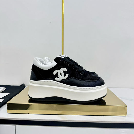 Chanel Classic Embroidered Casual Fashion Comfortable Sneakers