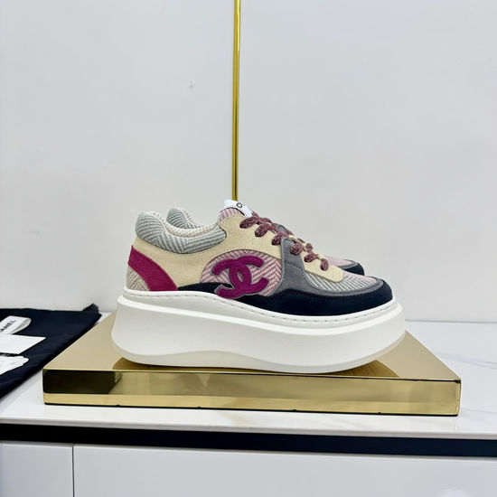 Chanel Classic Embroidered Casual Fashion Comfortable Sneakers