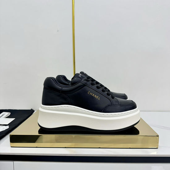 Chanel Classic Embroidered Casual Fashion Comfortable Sneakers