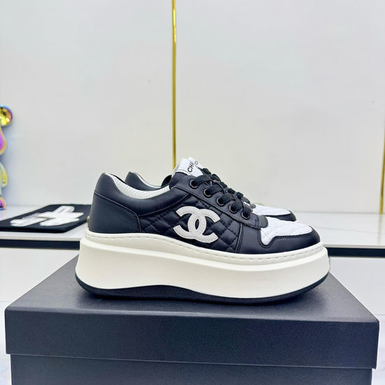 Chanel Classic Embroidered Casual Fashion Comfortable Sneakers
