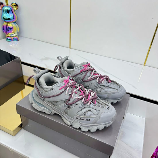Balenciaga Breathable Mesh Thick Sole Non Slip Casual Sneakers