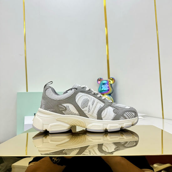 Christian Dior CD Leather Mesh Mix Non-slip Fashion Daily Casual Sneakers