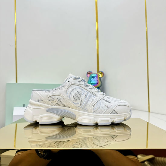 Christian Dior CD Leather Mesh Mix Non-slip Fashion Daily Casual Sneakers