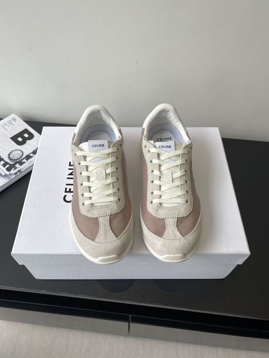 Celine Comfortable Lace Up Casual Sneakers for Daily Wear