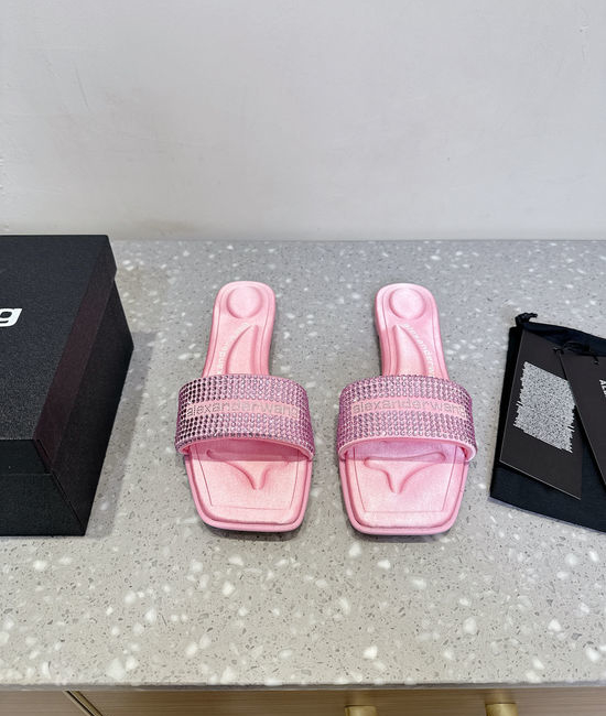 Alexander Wang Stylish Casual Flat Comfortable Slides