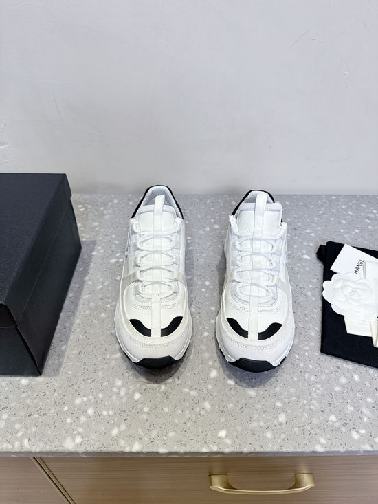 Chanel Stylish Suede Casual Sneakers Versatile Comfortable Sports Shoes