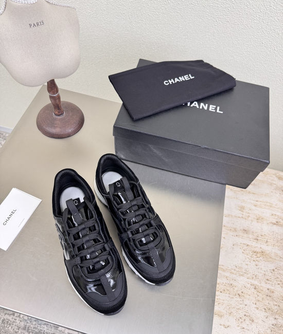 Chanel Embroidered Round Toe Casual Flat Shoes Premium Quality